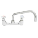 T&S B-0290-BT Splash Mount Pot Filler Sink Faucet w/ 12" Swing Nozzle thumbnail 2