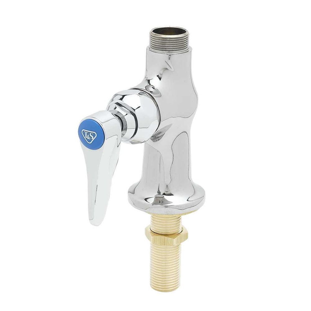 T&S B-0305-LN Single Pantry Faucet, 1/2" NPS Thread, 1/4" IPS, Deck Mount
