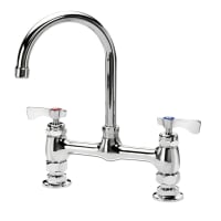 T&S B0325 Deck Mount Faucet - 6" Swivel Gooseneck Spout, 4" Centers thumbnail 2