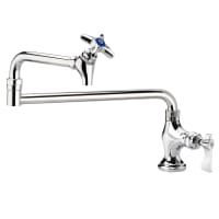 T&S B-0591 Deck Mount Pot Filler Faucet w/ 24" Double Jointed Swing Nozzle thumbnail 2