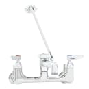 T&S B-0666-POL Service Sink Faucet w/ Vacuum Breaker & Integral Stops, Polished thumbnail 2