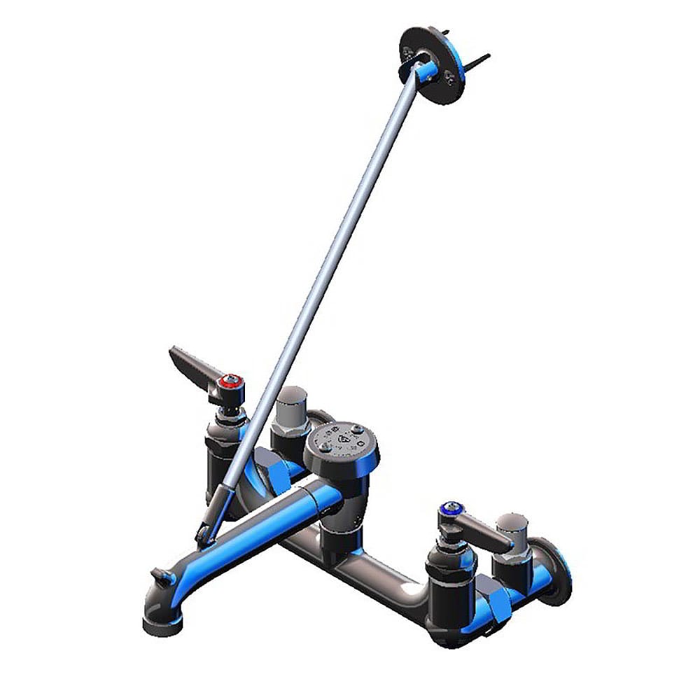 T&S B-0666-RGH Service Sink Faucet w/ Vacuum Breaker & Integral Stops, Rough