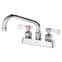 T&S B-1110 Deck Mount Faucet - 6" Swing Spout, 4" Centers thumbnail 2