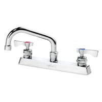 T&S B-1120 Deck Mount Faucet - 6" Swing Spout, 8" Centers thumbnail 2