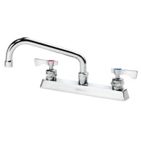 T&S B-1121 Deck Mount Faucet - 8" Swing Spout, 8" Centers thumbnail 2