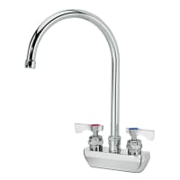 T&S B-1146 Faucet, Gooseneck Nozzle, Slash Mounted thumbnail 2