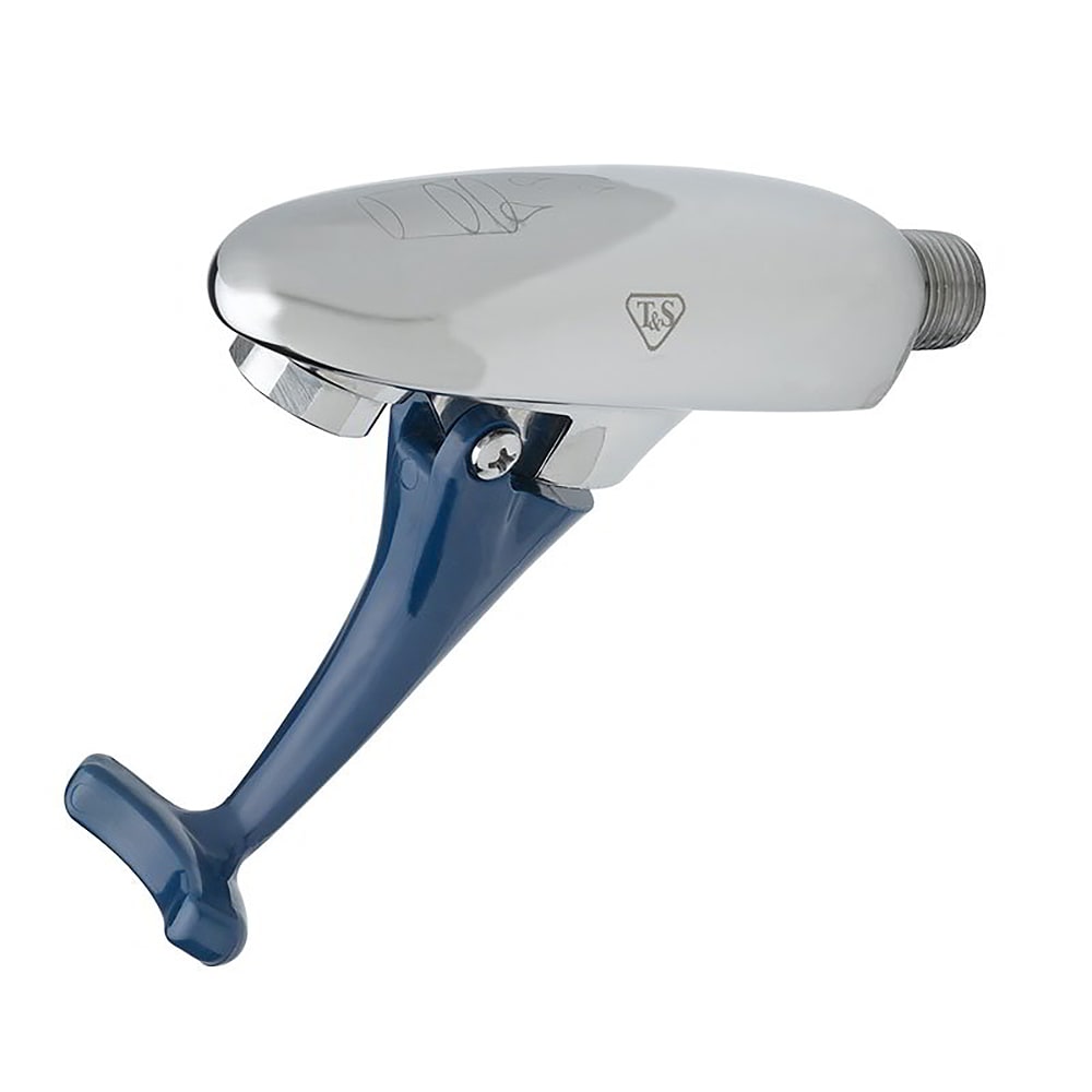 T&S B-1205 Faucet, Push Back Filler, Wall Mount, Volume Regulator