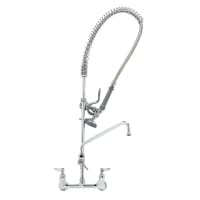 T&S B2187 37 5/8"H Wall Mount Pre Rinse Faucet - 1 3/20 GPM, Base with Nozzle thumbnail 2