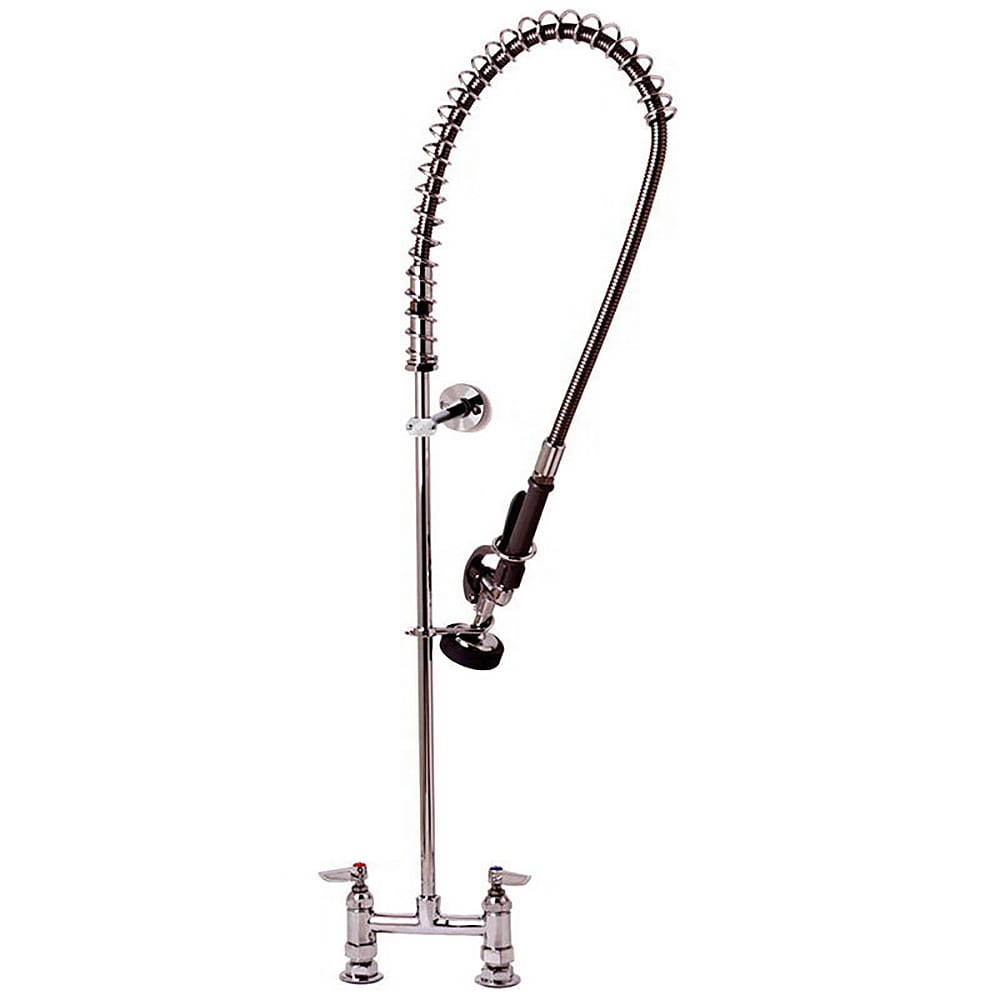 T&S B-2223 41 11/16"H Deck Mount Pre Rinse Faucet - 1 3/20 GPM, Base with Nozzle