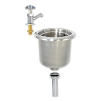 T&S B-2282-01 Dipper Well Faucet w/ Stainless Steel Bowl & Inner Overflow Cup thumbnail 2