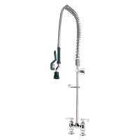 T&S B-2290 41 9/16"H Wall Mount Pre Rinse Faucet - 1.15 GPM, Base with Nozzle thumbnail 2