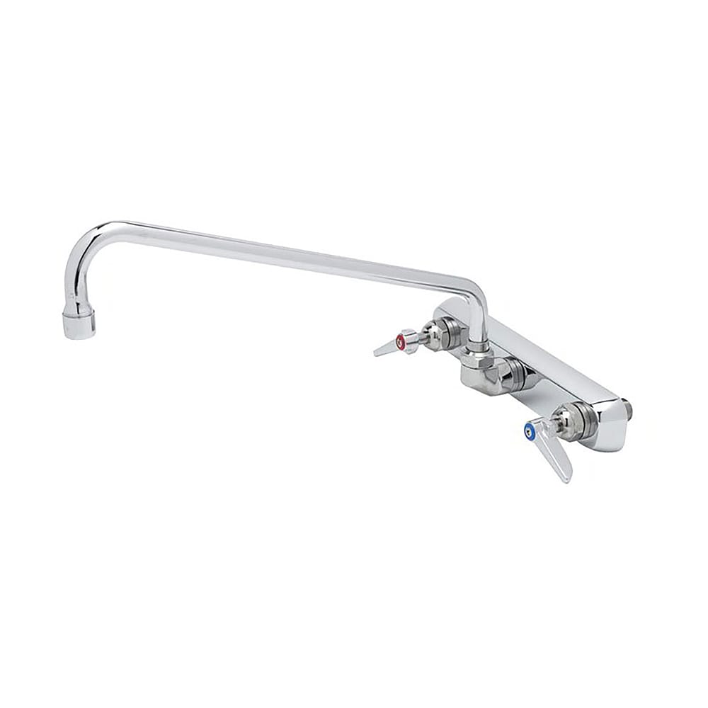 T&S B-2291 Splash Mount Faucet w/ 14" Swing Nozzle