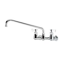 T&S B-2299 Splash Mount Mixing Faucet w/ 14" Swing Nozzle thumbnail 2