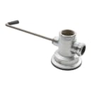 T&S B-3952 Twist Waste Valve, 3 1/2" Sink Opening, 2"Drain Outlet thumbnail 2