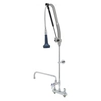 T&S B-5120-CR-B8TP 42 3/4"H Deck Mount Pre Rinse Faucet - 1 7/100 GPM, Base with Nozzle thumbnail 2