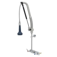 T&S B-5125-CR-B8TP 36"H Wall Mount Pre Rinse Faucet - 1 7/100 GPM, Base with Nozzle thumbnail 2