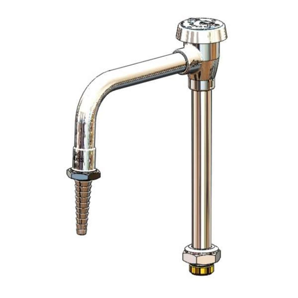 T&S BL-5560-03 Swivel Nozzle w/ Vacuum Breaker & Serrated Tip Outlet, Polished Chrome