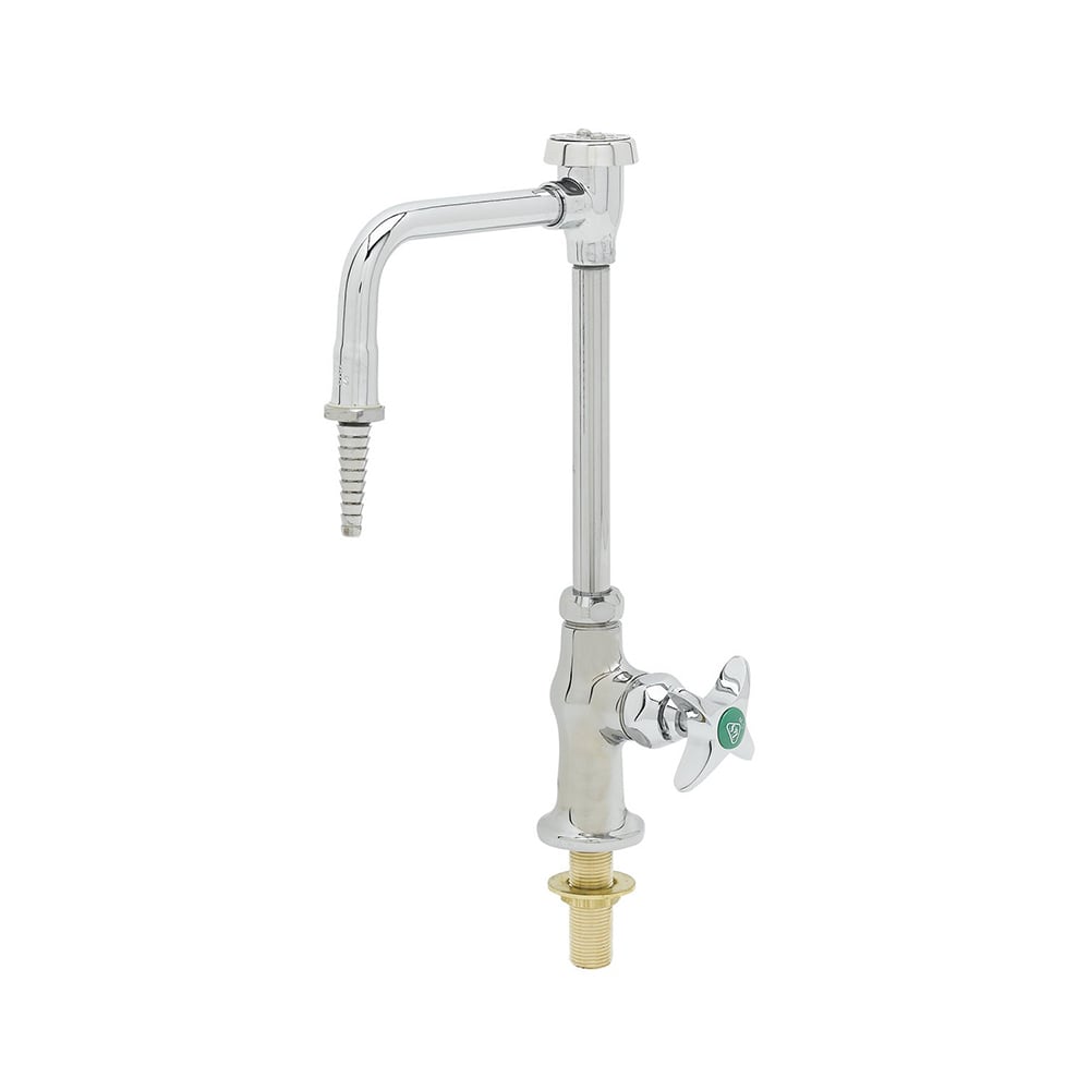 T&S BL-5705-08 Deck Mount Single Temperature Lab Faucet w/ 6" Swivel/Rigid Vacuum Breaker Nozzle