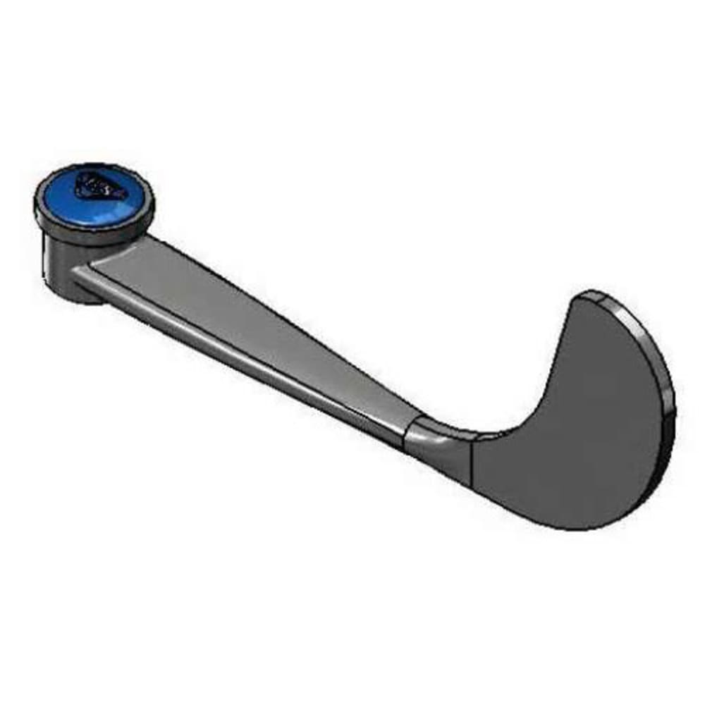 T&S B-WH6C-NS 6" Wrist Action Faucet Handle, Blue Index