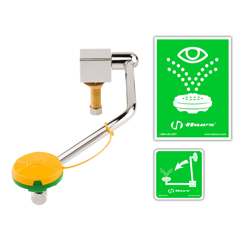 T&S EW-7610 Sink Mount Pull-Down Eyewash Unit, Sink Mount