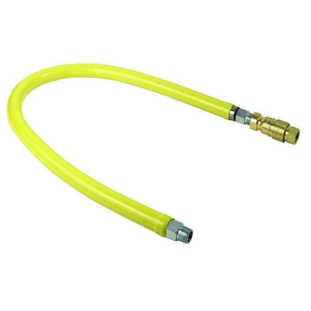 T&S HG-4D-60 60" Gas Connector Hose w/ 3/4" Female/Male Couplings