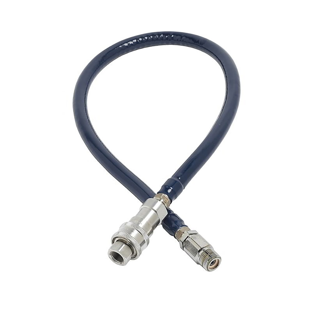 T&S HW-4B-24 24" Connector Water Hose, 3/8" w/ Quick Disconnect