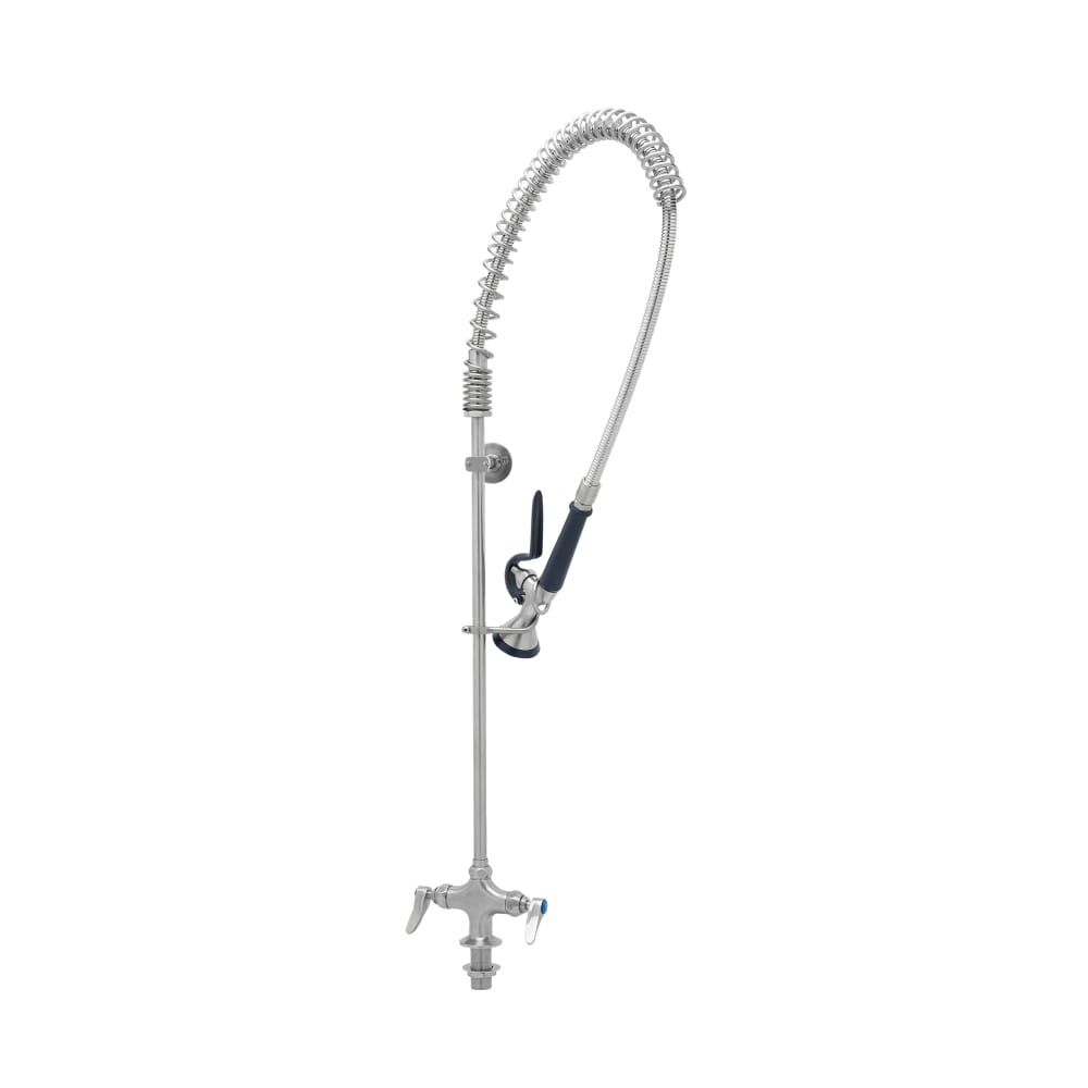 T&S S-0113-BY 42"H Deck Mount Pre Rinse Faucet - 1.15 GPM, Base with Nozzle