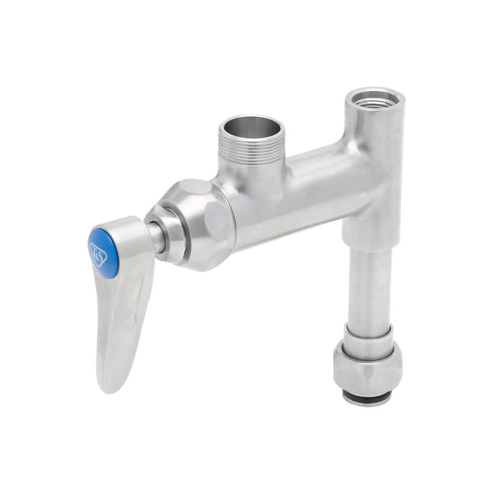 T&S S-0155-LNEZ Add-On Faucet - No Nozzle, EasyInstall Fittings