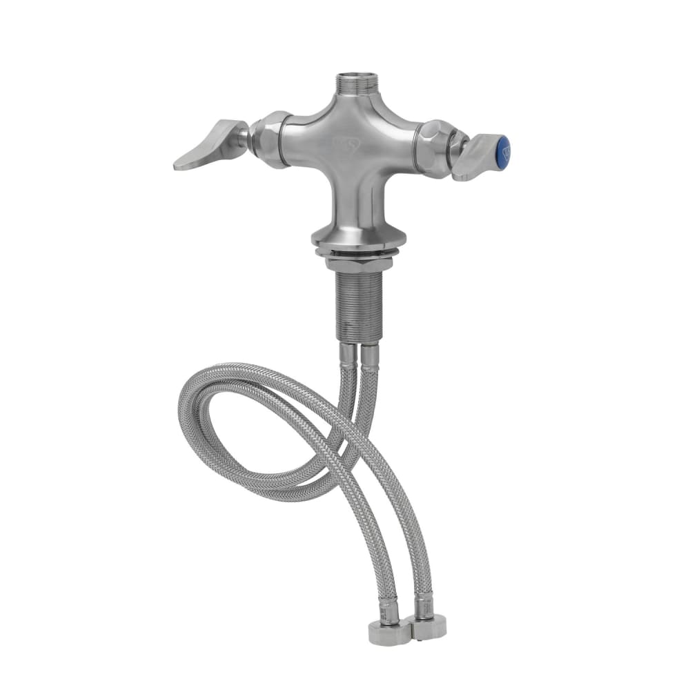 T&S S-0200-LN Deck Mount Faucet Less Nozzle, Single Hole Base