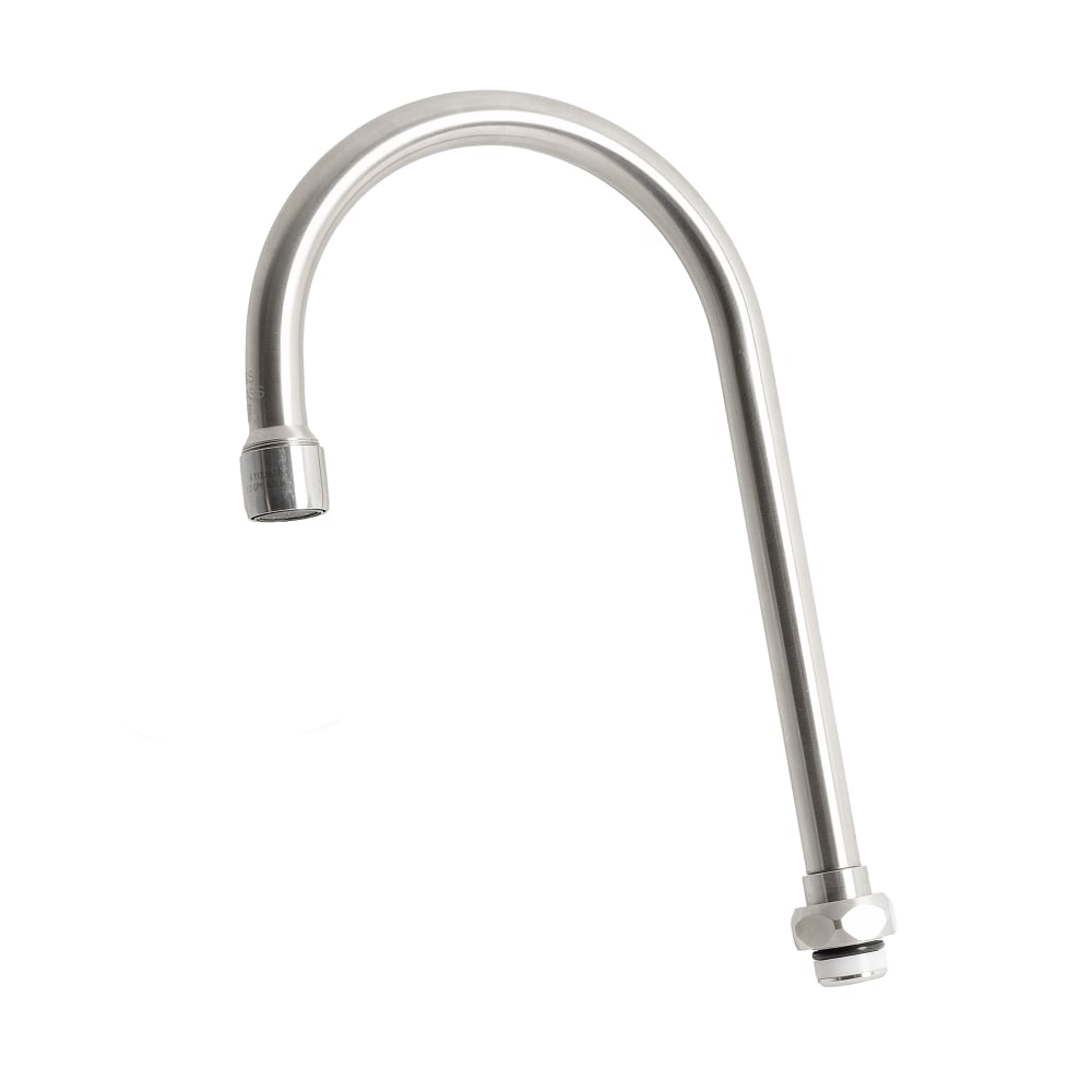 T&S S133X-A22 5 3/4" Swivel Gooseneck Nozzle w/ Aerator Outlet