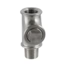 T&S S-TEE-RGD Rigid Tee Assembly, Stainless Steel thumbnail 2