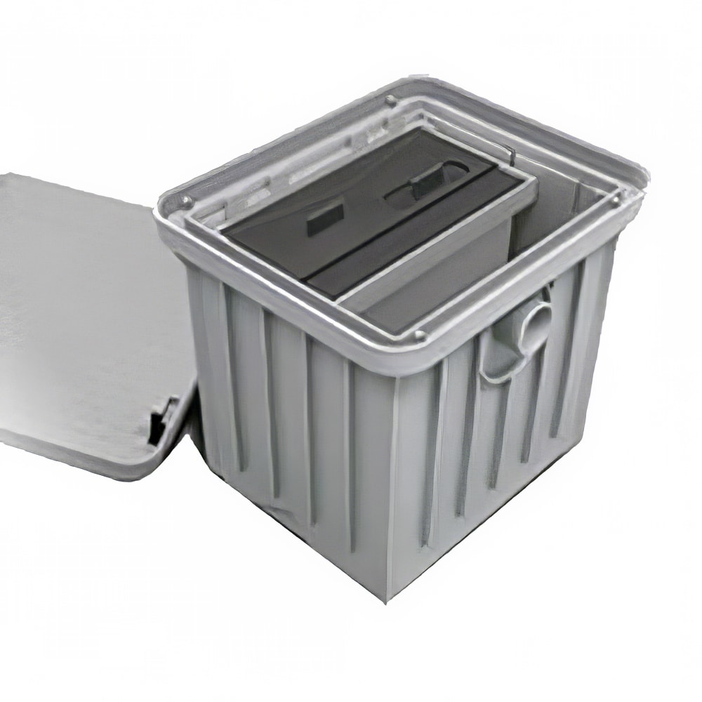 Canplas 3911A-1 Solid Basket Accessory, Removable Dual Screen, Integrated Lifting Handles