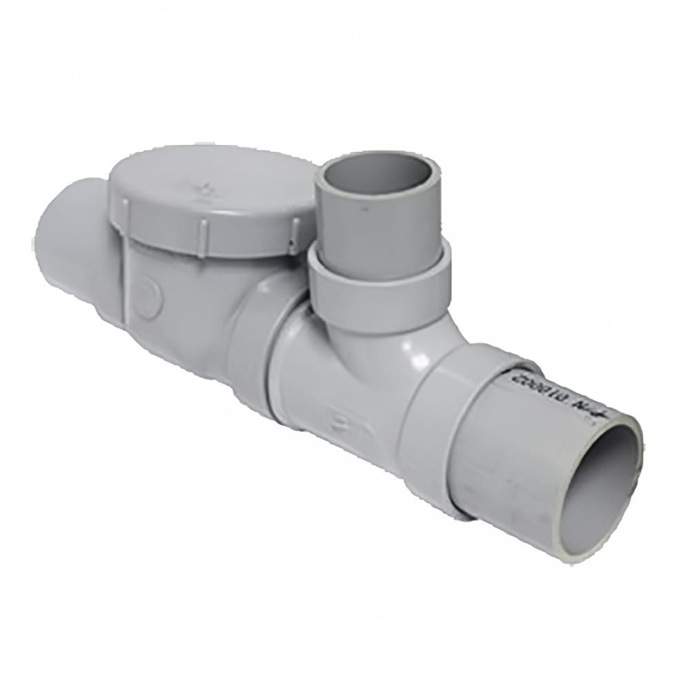 Canplas 3922120AS 2" Spigot Format Flow Control w/ Fittings - 20 GPM, Gray