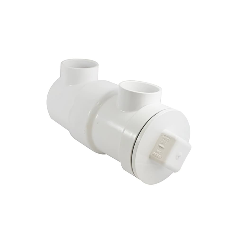 Canplas 393243AW Endura InLine Drain Strainer, PVC Material, White