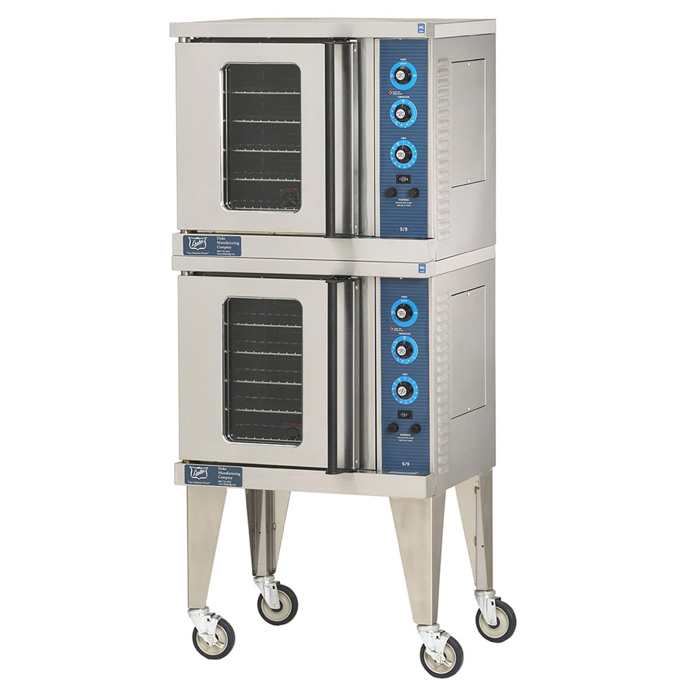 Duke 59-E4XX Double Half Size Electric Convection Oven - 8.0 kW, 240v/1ph