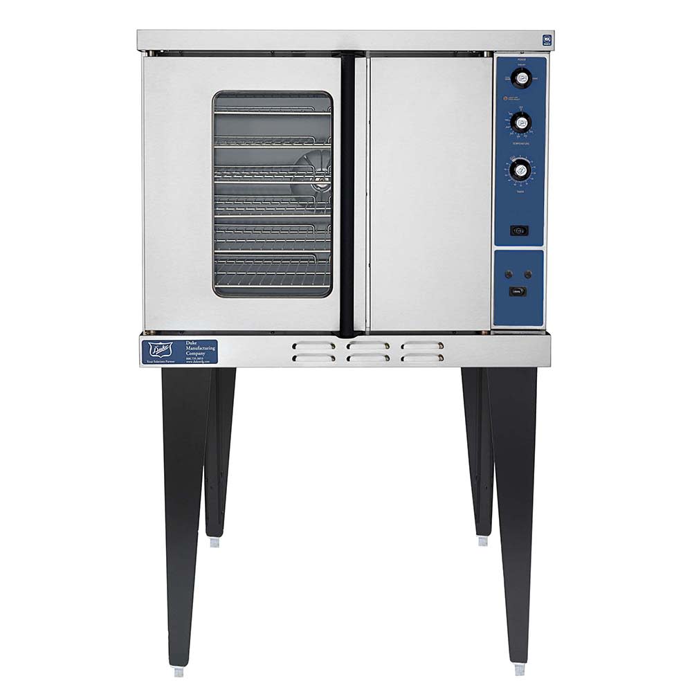 Duke 613-E1XX Single Full Size Electric Convection Oven - 10.0 kW, 240v/3ph