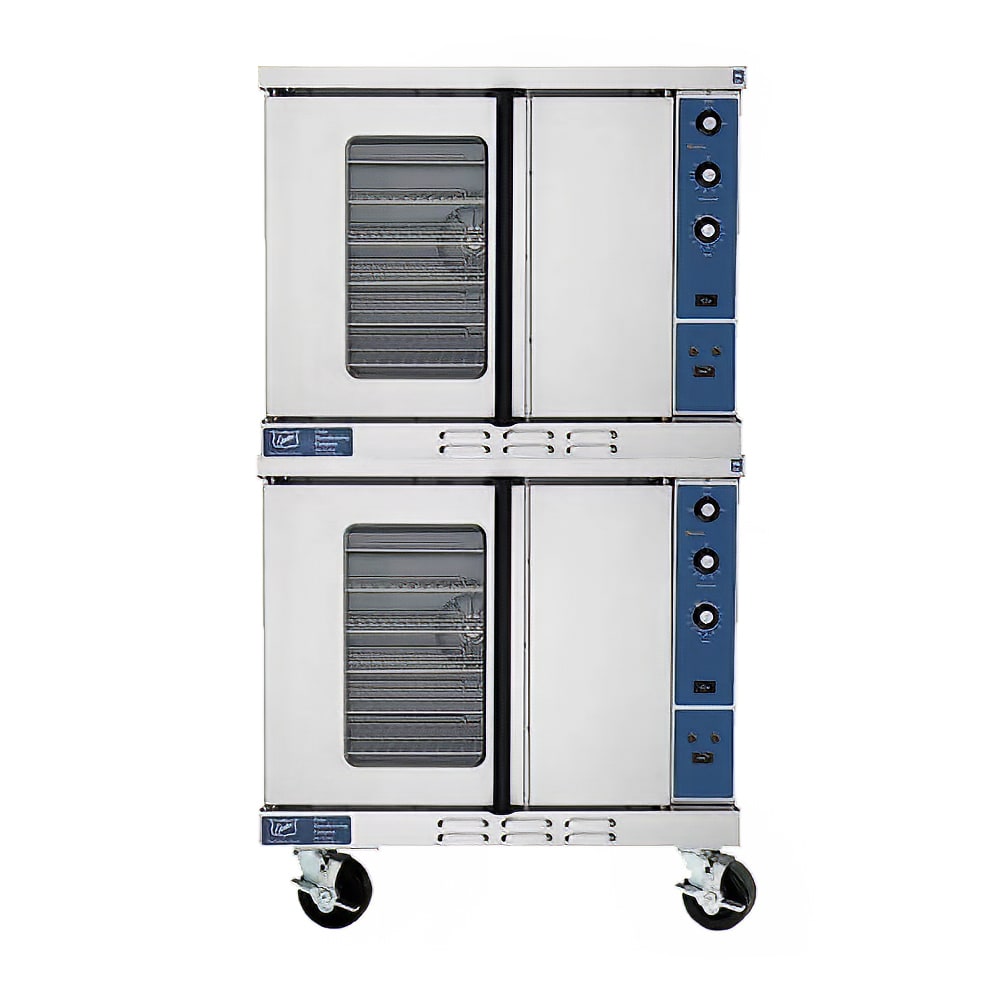 Duke 613-E2XX Double Full Size Electric Convection Oven - 10.0 kW, 208v/3ph