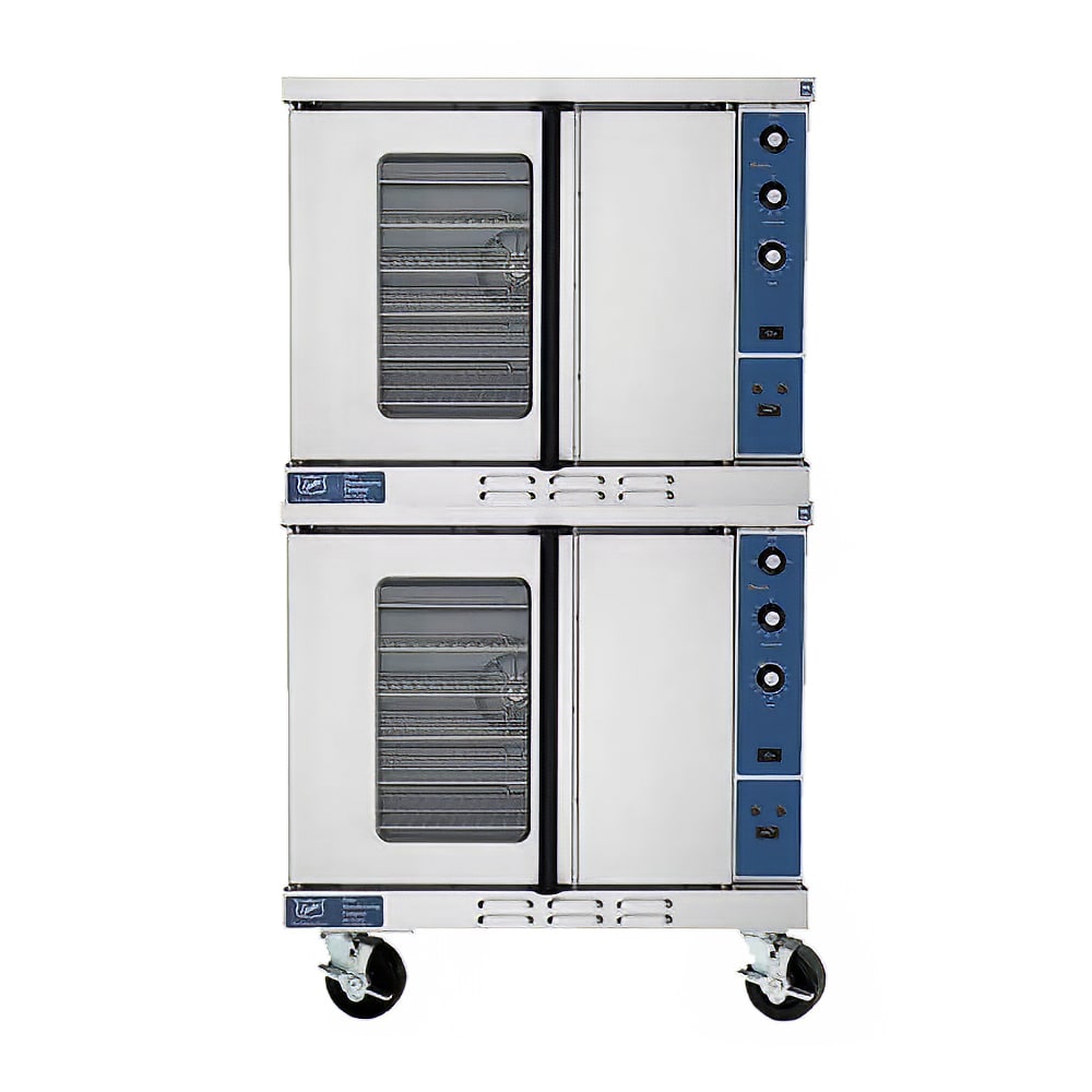 Duke 613-E2XX Double Full Size Electric Convection Oven - 10.0 kW, 240v/1ph