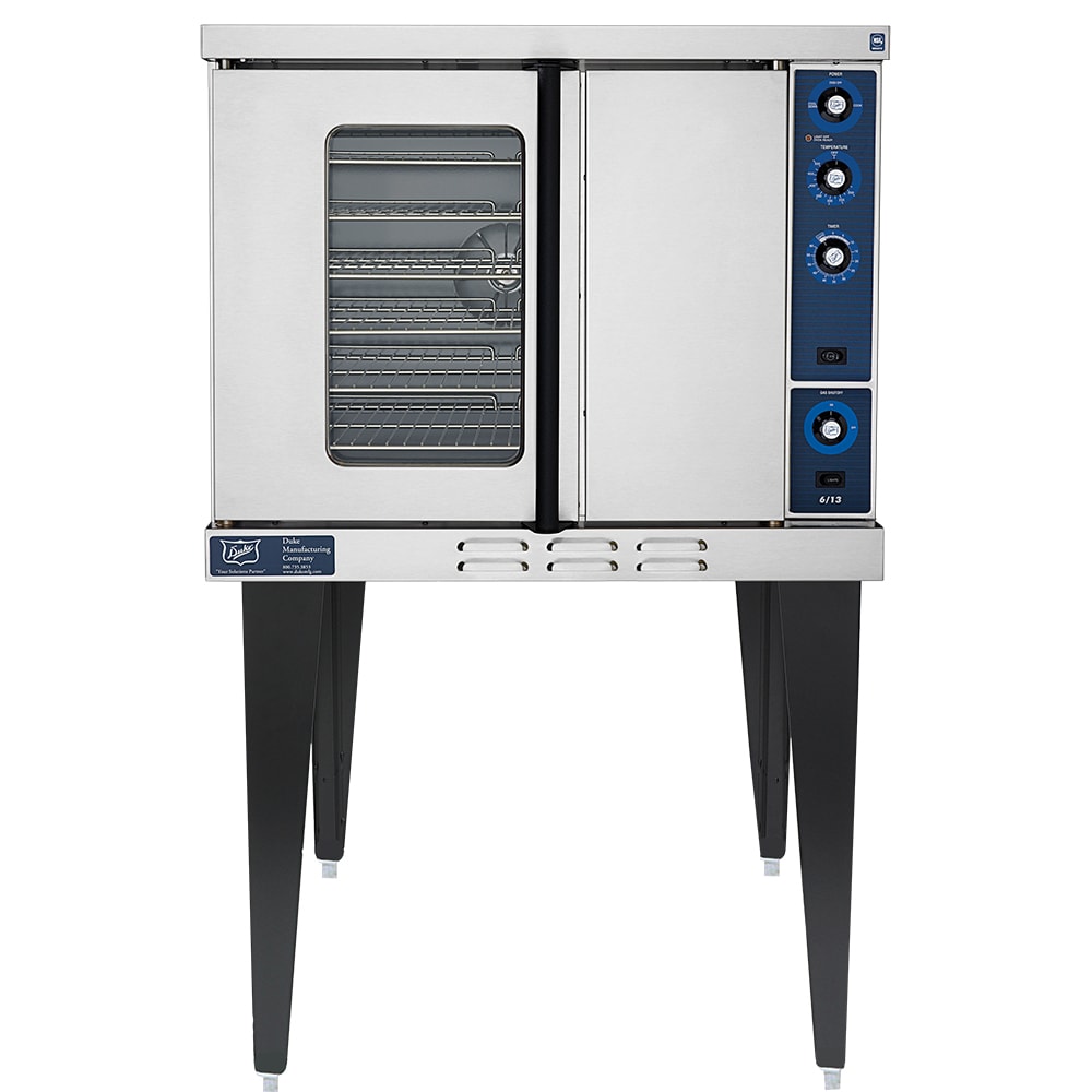 Duke 613-G1V Single Full Size Natural Gas Convection Oven - 40,000 BTU