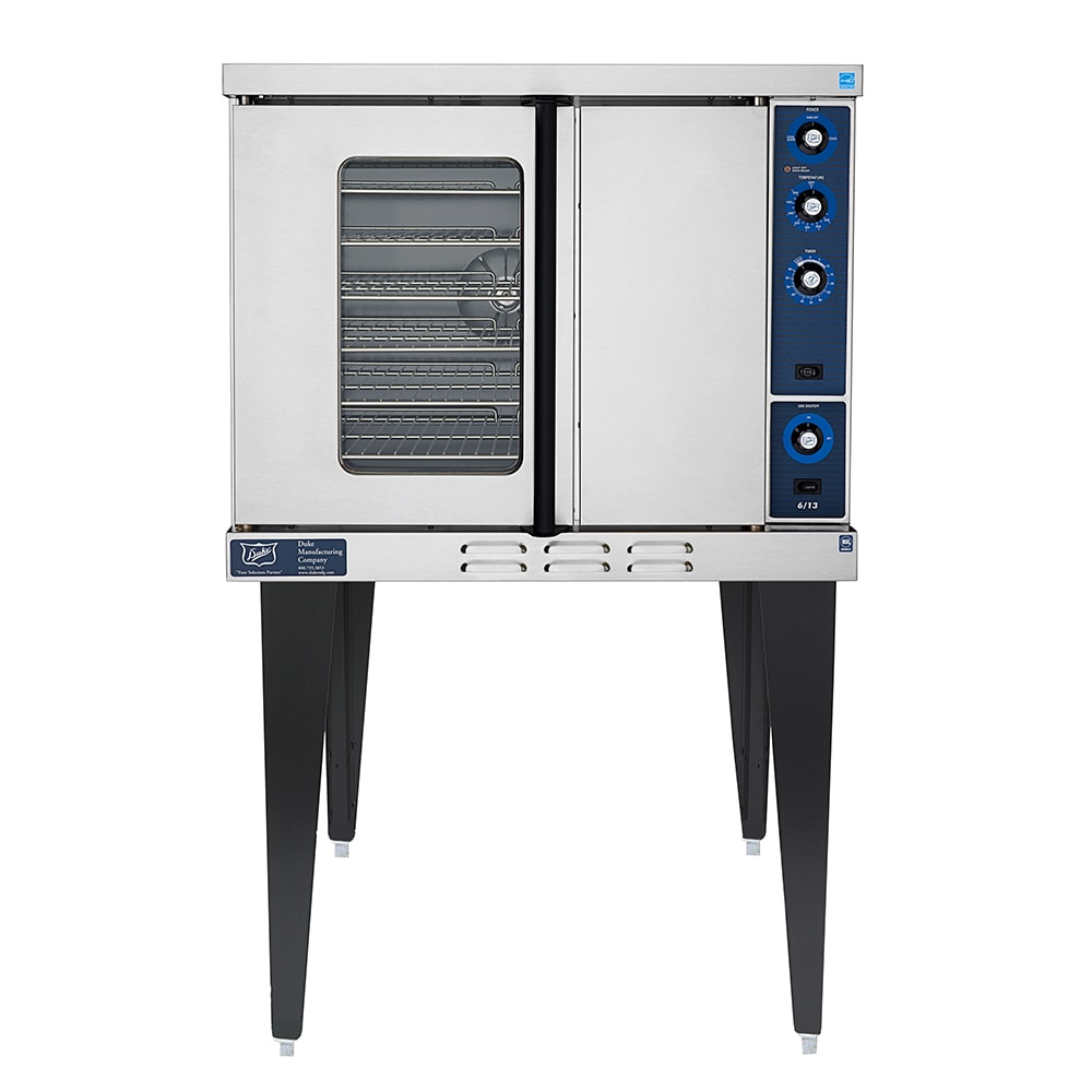 Duke 613-G3V Single Full Size Liquid Propane Gas Convection Oven - 46,000 BTU
