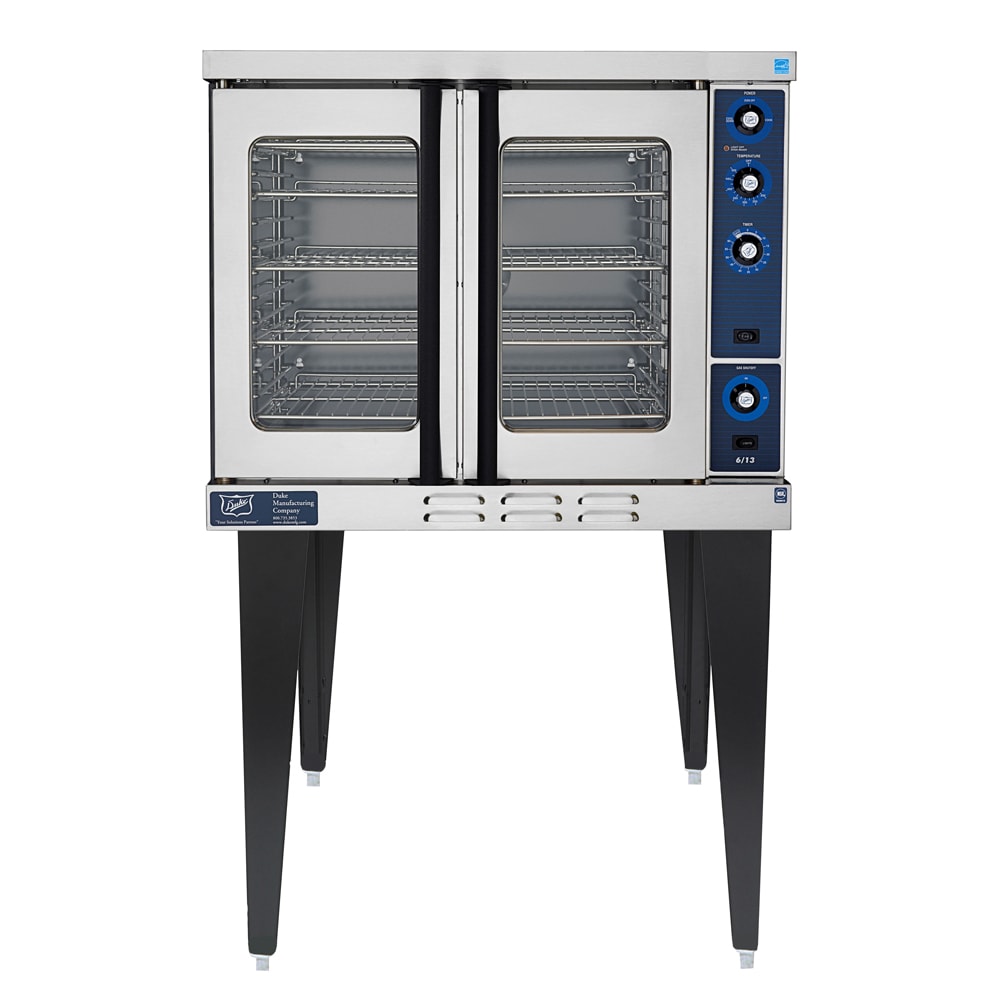 Duke 613Q-G1V Single Full Size Liquid Propane Gas Convection Oven - 40,000 BTU