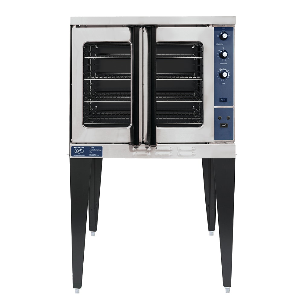 Duke E101-E Single Full Size Electric Convection Oven - 11kW, 240v/3ph