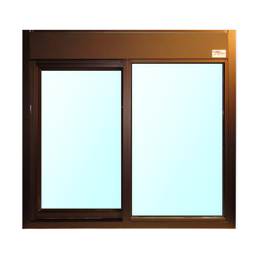 Ready Access 60011321 Model 600 47 1/2"W x 43 1/2"H Bronze Left-to-Right Manual Drive-Thru Window