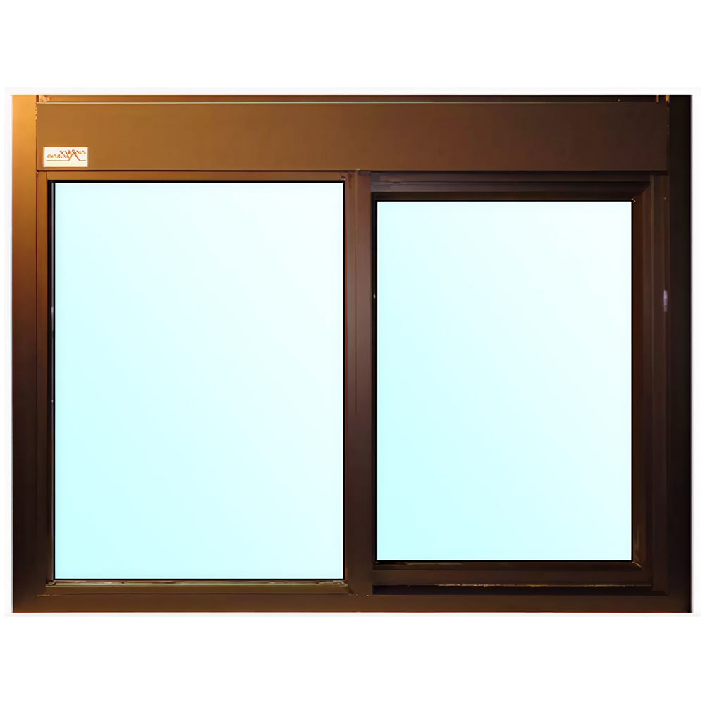 Ready Access 60021311 Model 600 47 1/2"W x 35 3/4"H Bronze Right-to-Left Manual Drive-Thru Window