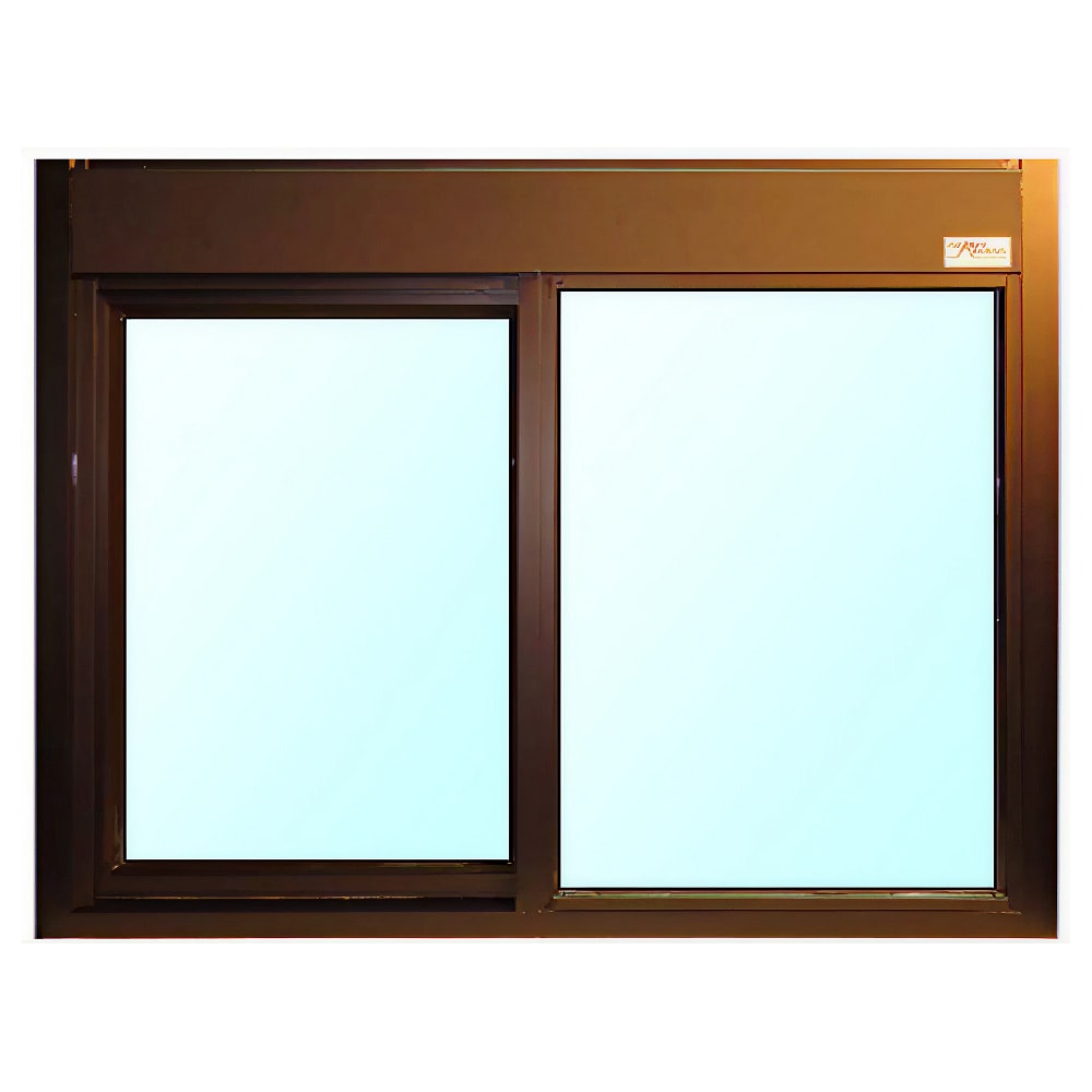 Ready Access 60021321 Model 600 47 1/2"W x 35 3/4"H Bronze Left-to-Right Manual Drive-Thru Window