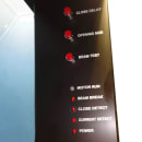 Ready Access 65153301 Model BO10 53 1/2"W x 48 3/4"H Bronze Bi-Parting Electric Drive-Thru Window thumbnail 2