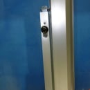 Ready Access 65163302 Model BO10 53 1/2"W x 48 3/4"H Silver Bi-Parting Manual Drive-Thru Window thumbnail 4