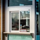 Ready Access 65227521 Model 275 47 1/2"W x 43 1/2"H Bronze Left-to-Right Manual Drive-Thru Window thumbnail 2