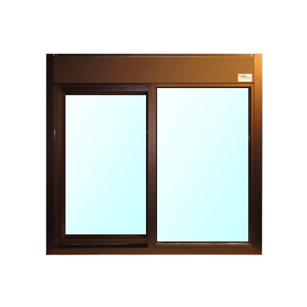 Ready Access 65327521 Model 275 47 1/2"W x 35 3/4"H Bronze Left-to-Right Manual Drive-Thru Window