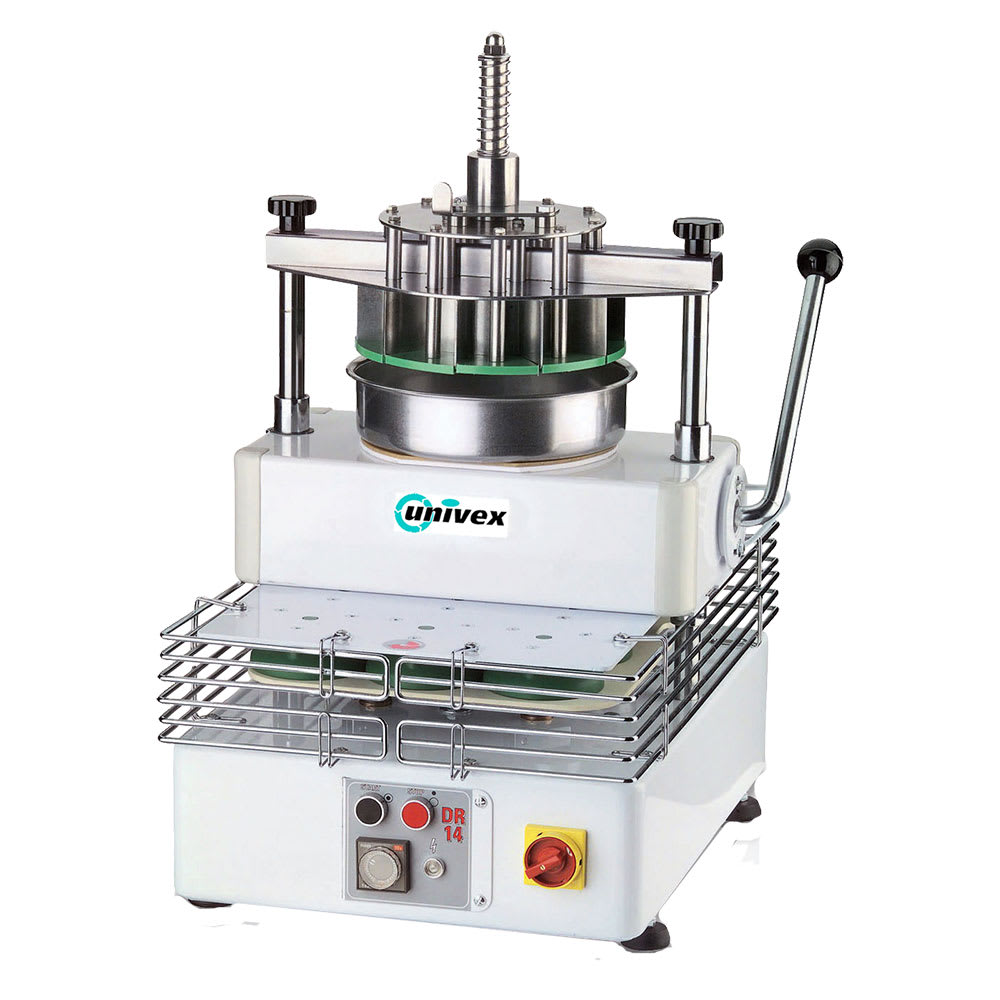 Univex DR11 Dough Divider Rounder w/ Manual Cutting, (11) 11 oz to 23 oz Portions, 115v